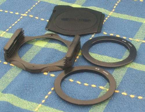 Cokin Series A Filter adapter with 49mm &52mm rings & lens protector